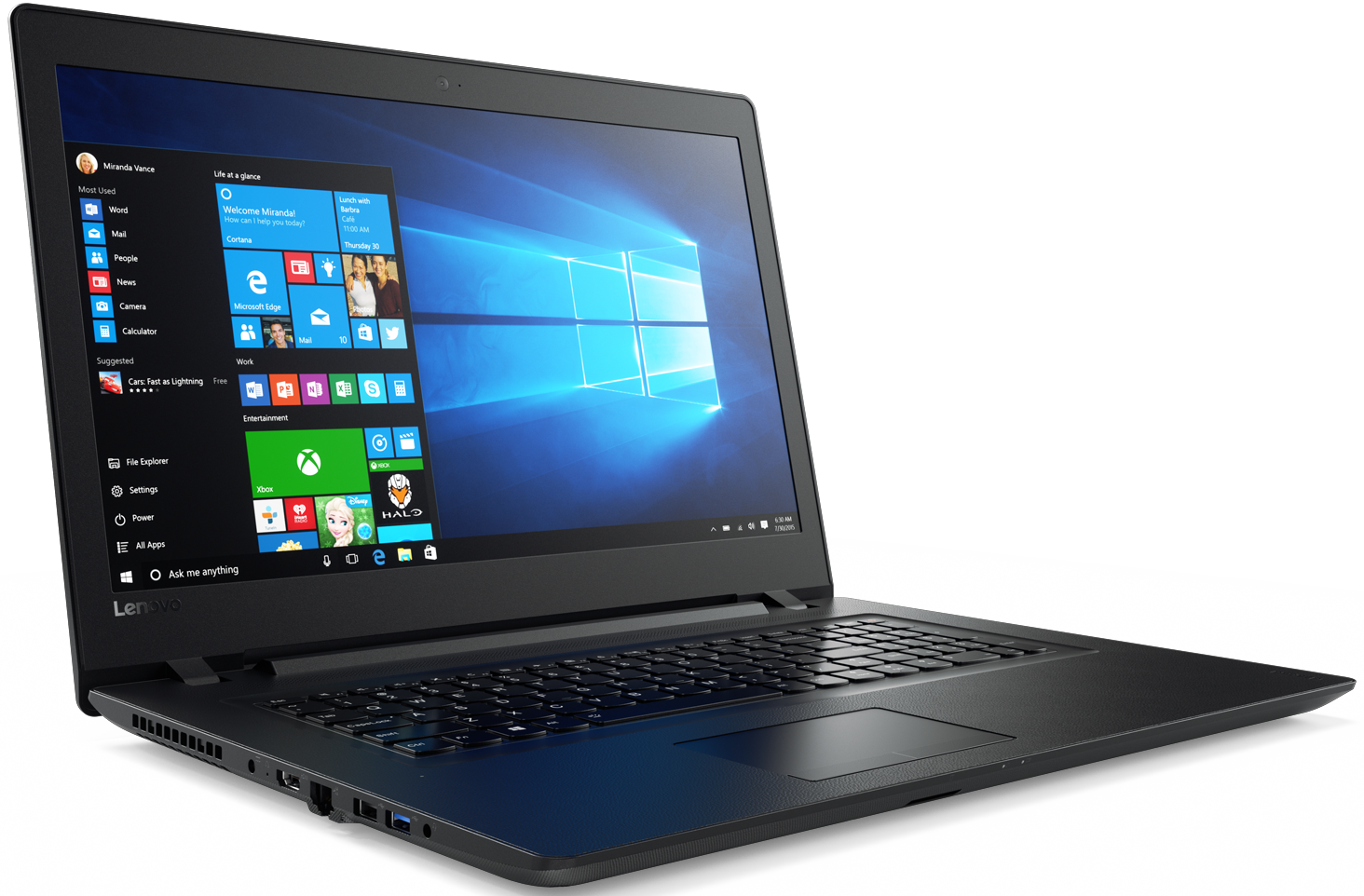LENOVO Laptop IdeaPad 110-17IKB Intel Core i5-7200U (80VK004JMB)