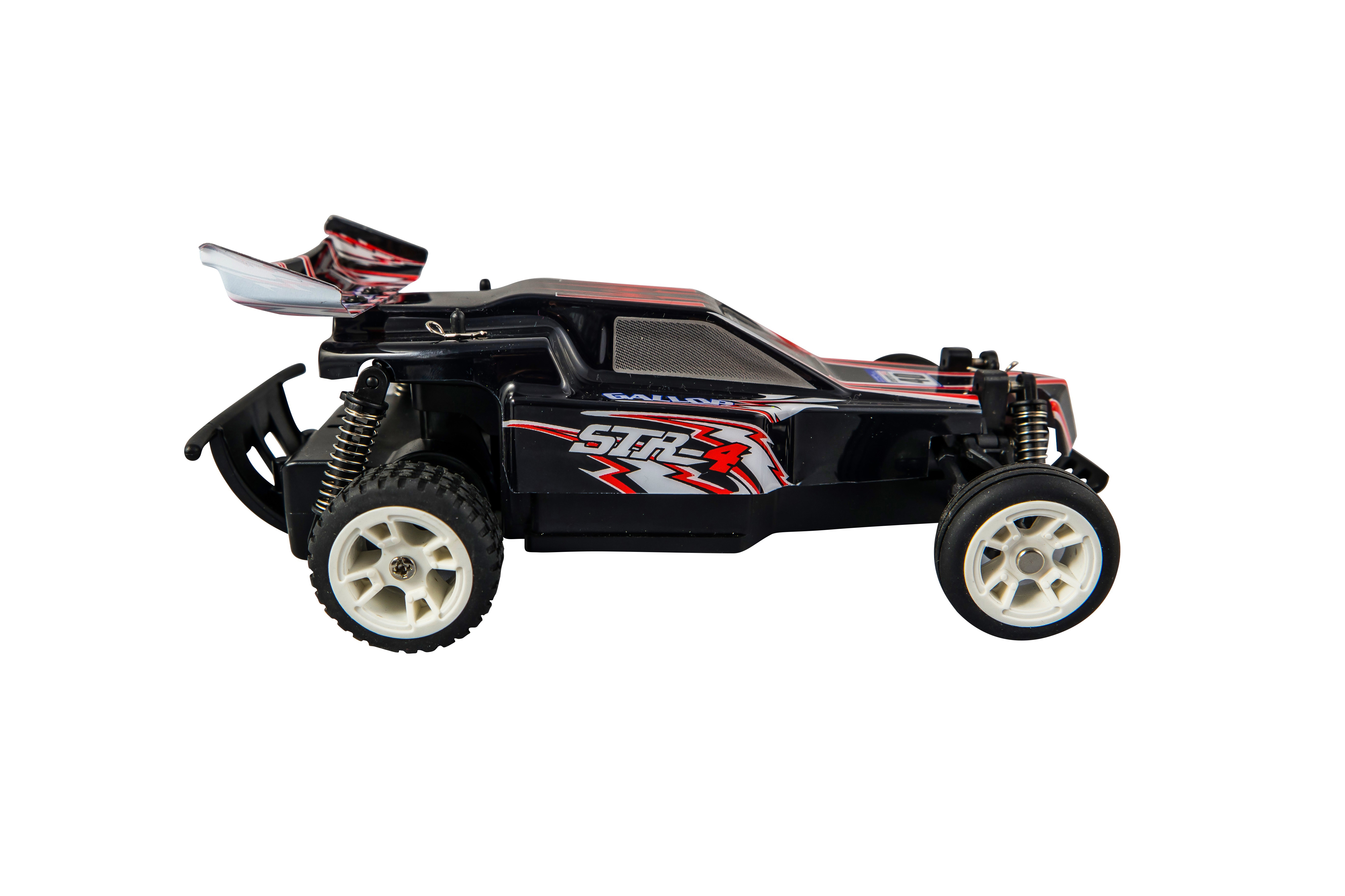 MONSTERTRONIC Shorty Buggy 1:20  ferngesteuerter Monstertruck, Rot/Schwarz