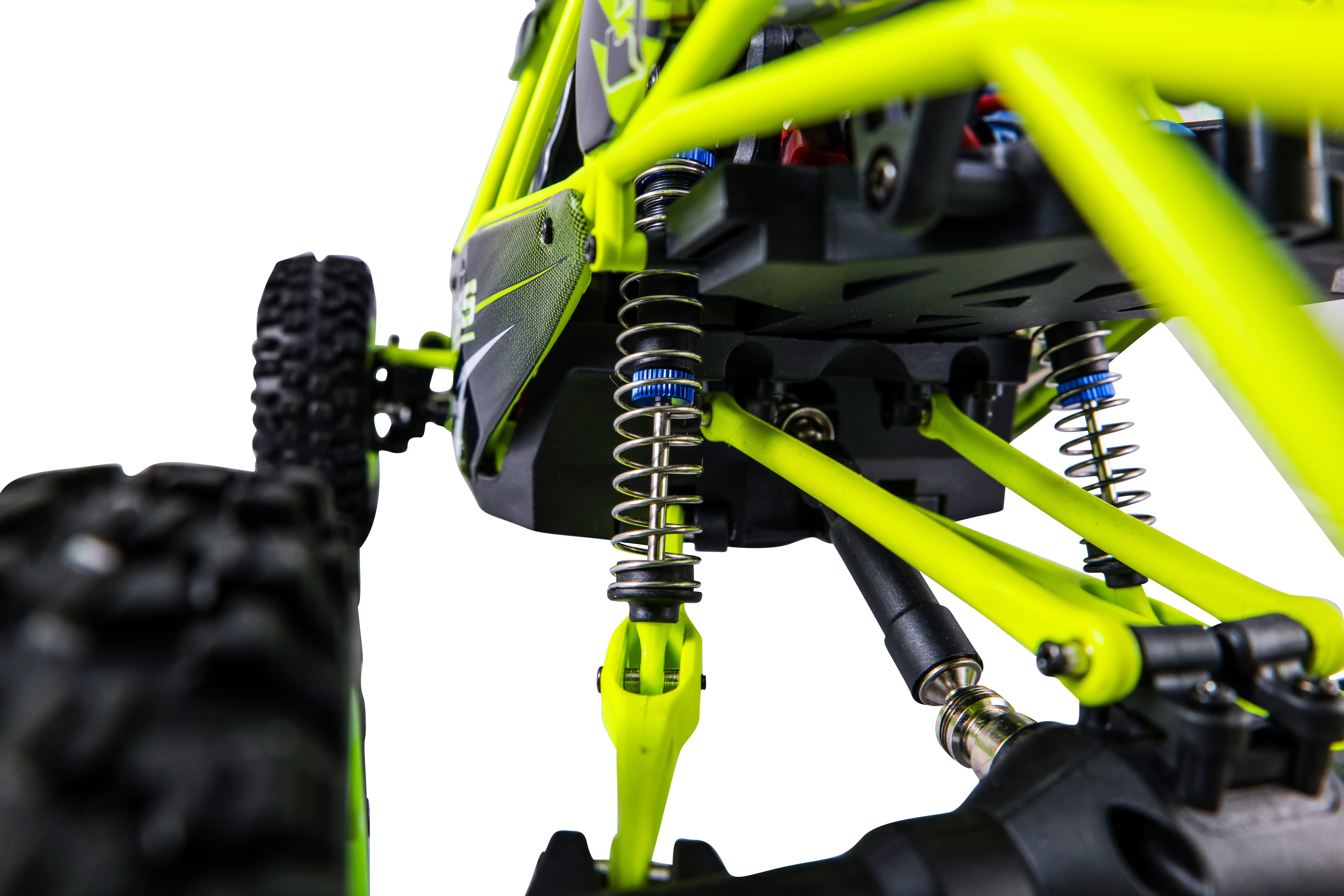 MONSTERTRONIC Across 1:10 ferngesteuerter Monstertruck, Gelb/Schwarz