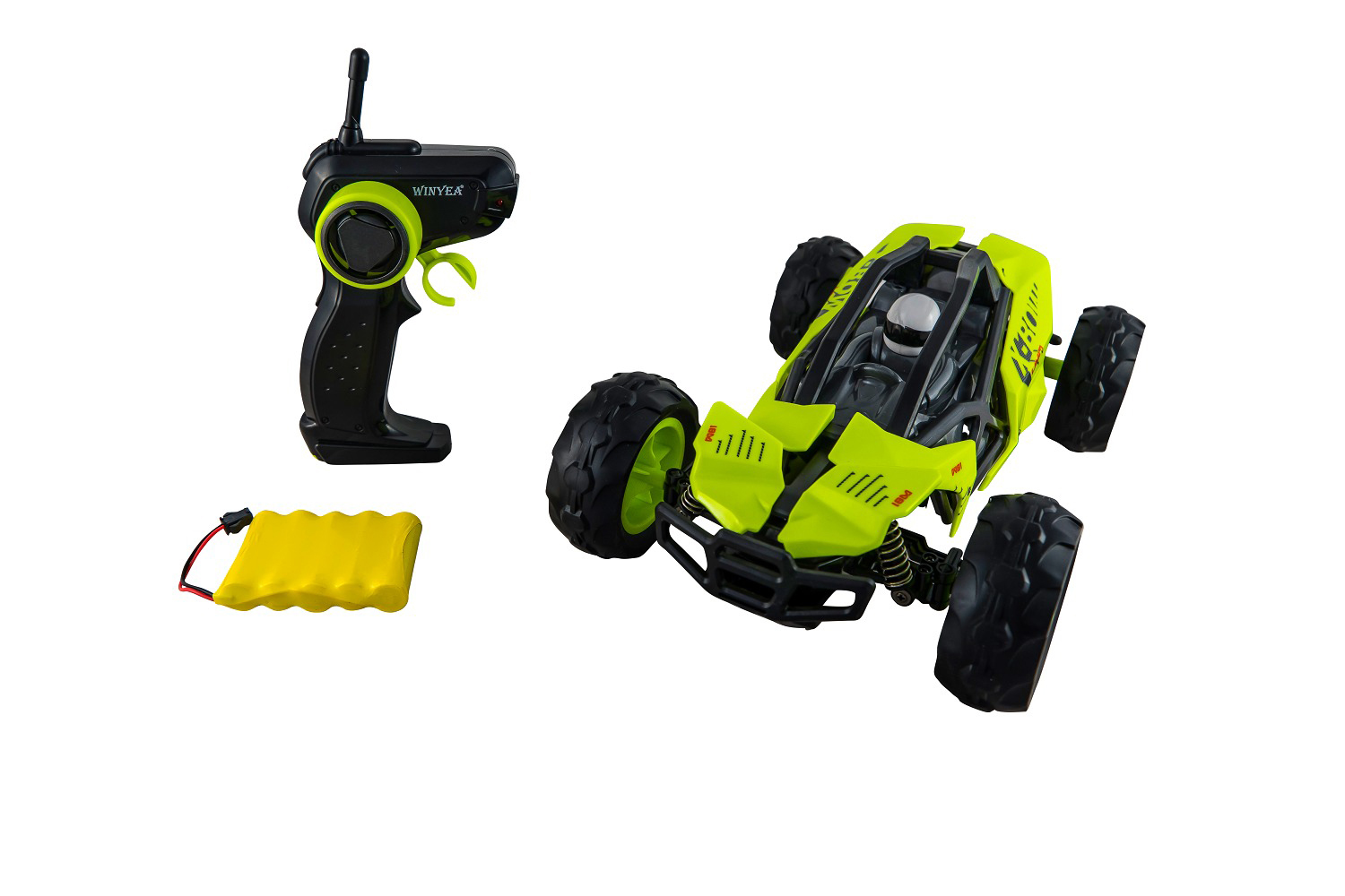 MONSTERTRONIC MaXarea Buggy 1:14  ferngesteuerter Monstertruck, Neongrün