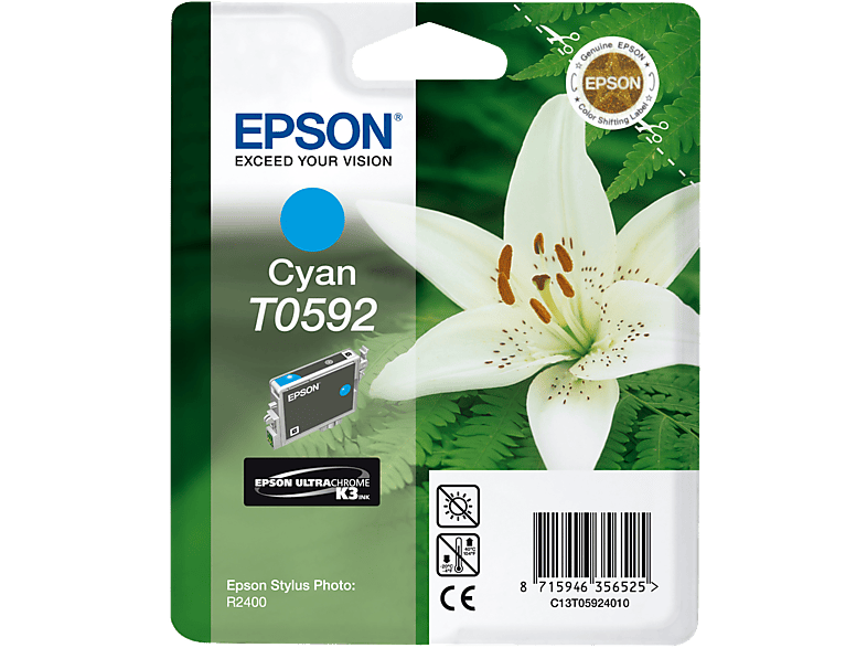 EPSON T0592 Cyaan (C13T05924010)