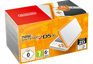 New 2DS XL - Tragbare Konsole - Weiß/Orange