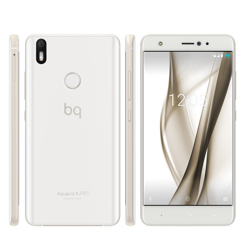 BQ Aquaris X Pro 64 GB Weiß Dual SIM