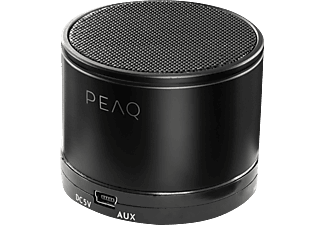 PEAQ PEAQ PPA11BT - Altoparlante Bluetooth - Funzione radio FM - Nero - Altoparlante Bluetooth (Nero)