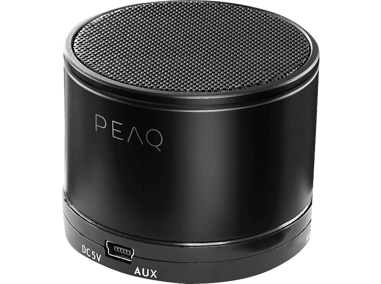 PEAQ Draagbare luidspreker Bluetooth Zwart (PPA11BT-B)