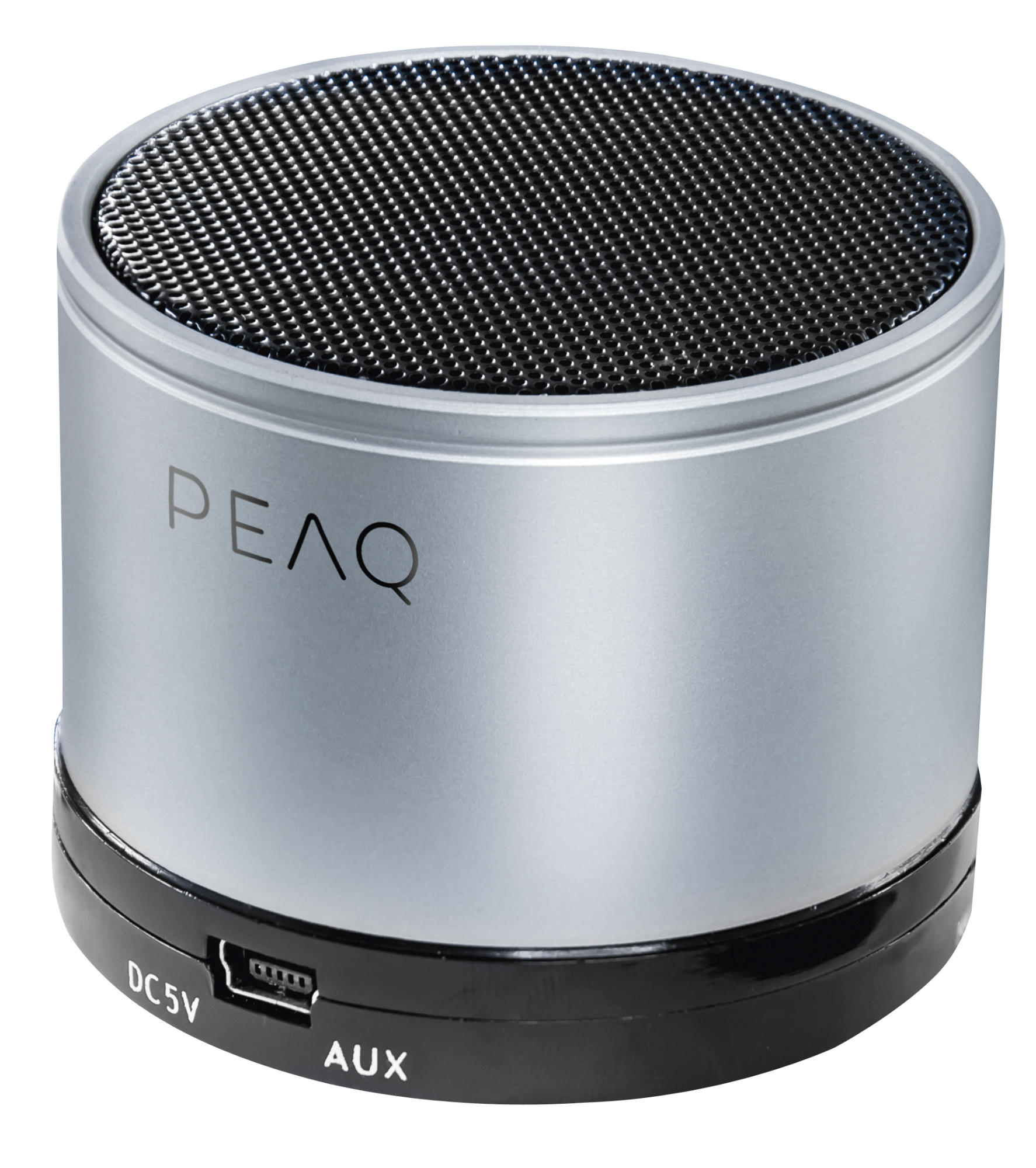 PEAQ PPA11BT-SL Bluetooth Lautsprecher, Silber