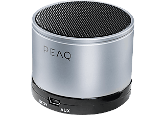 PEAQ PPA11BT - Bluetooth Lautsprecher (Silber)