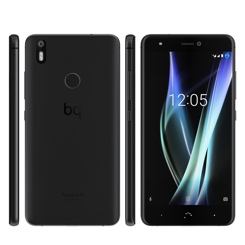 BQ Aquaris X 32 GB Mineral Black Dual SIM