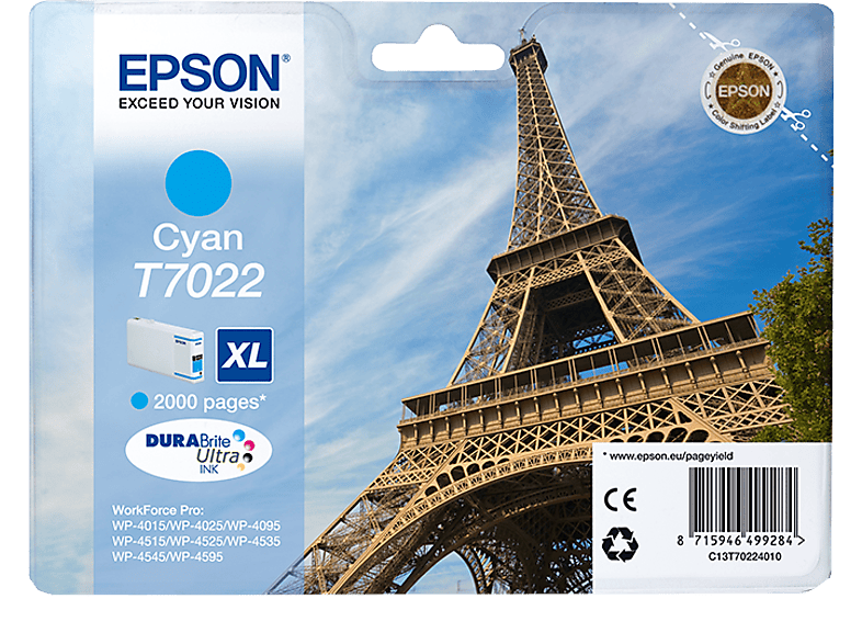 EPSON T7022 Cyaan (C13T70224010)