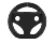 SUBSONIC SUBSONIC Racing Wheel XL - Volante per Nintendo Switch - Nero - volante (Nero)