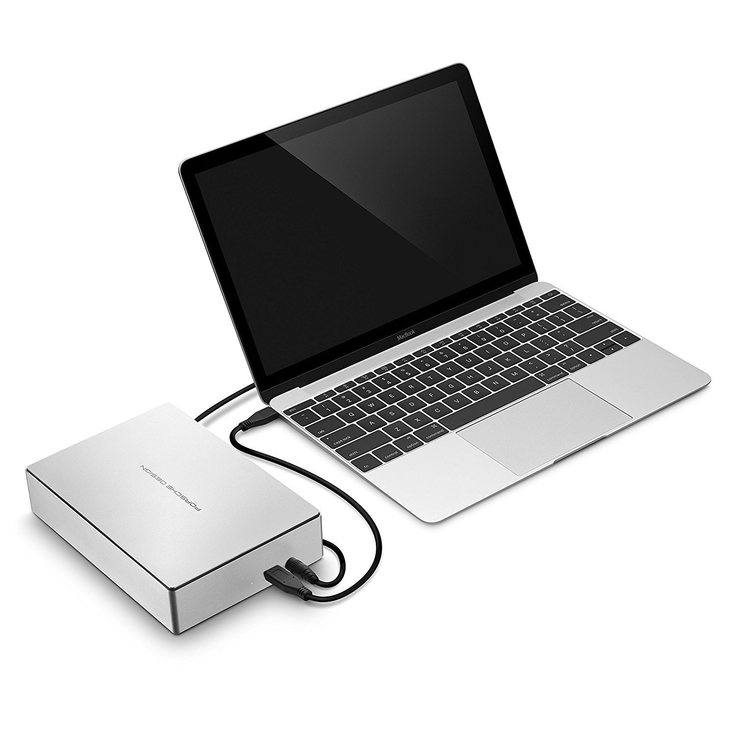 LACIE Porsche Design Festplatte, 8 TB, 3,5 Zoll, extern, Platin
