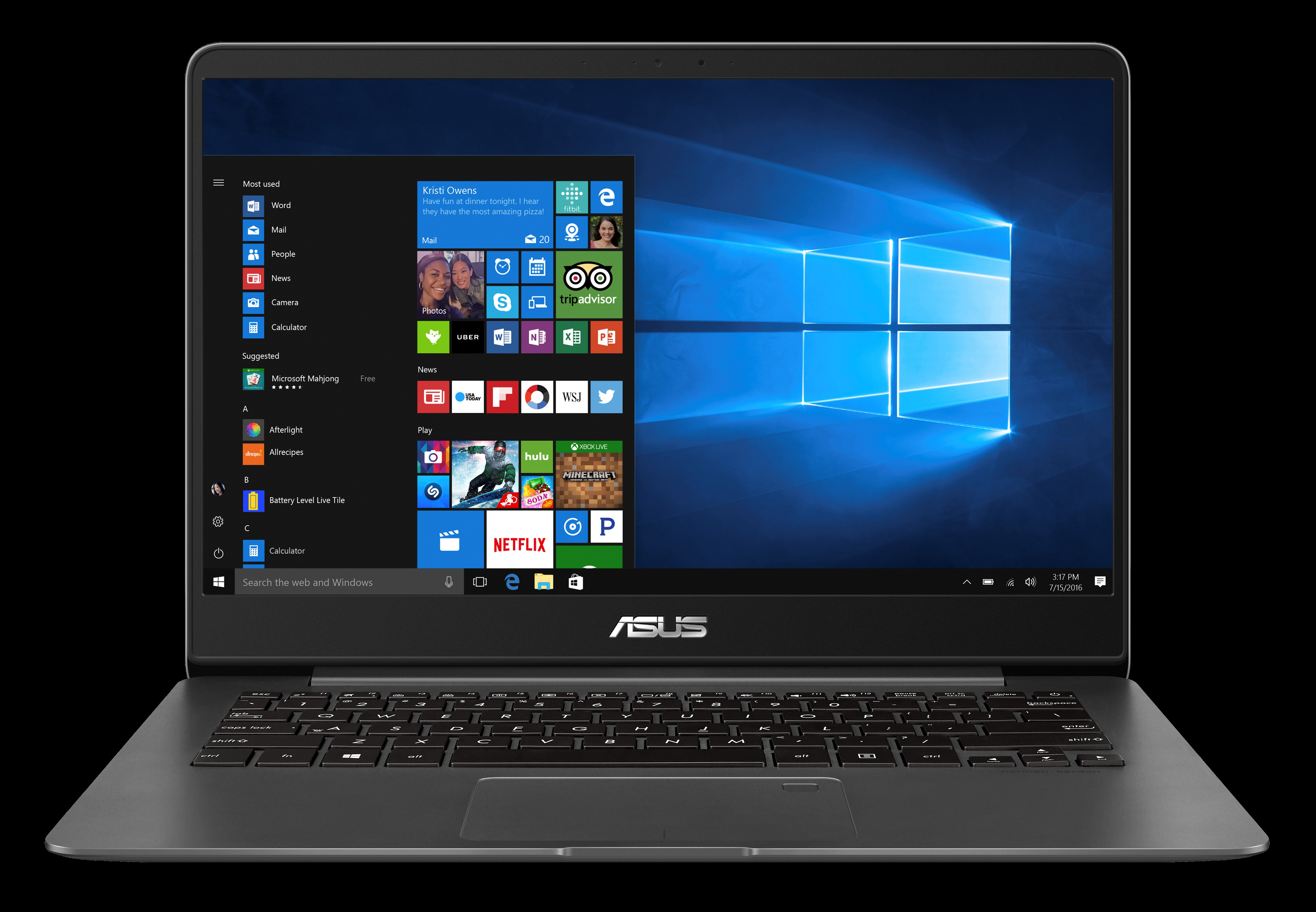 ASUS UX3430UA-GV010T - 14 Zoll - Intel® Core™ i7 i7-7500U - 16 GB - 256 GB - Intel® HD 620 - Windows 10 Home (64 Bit)