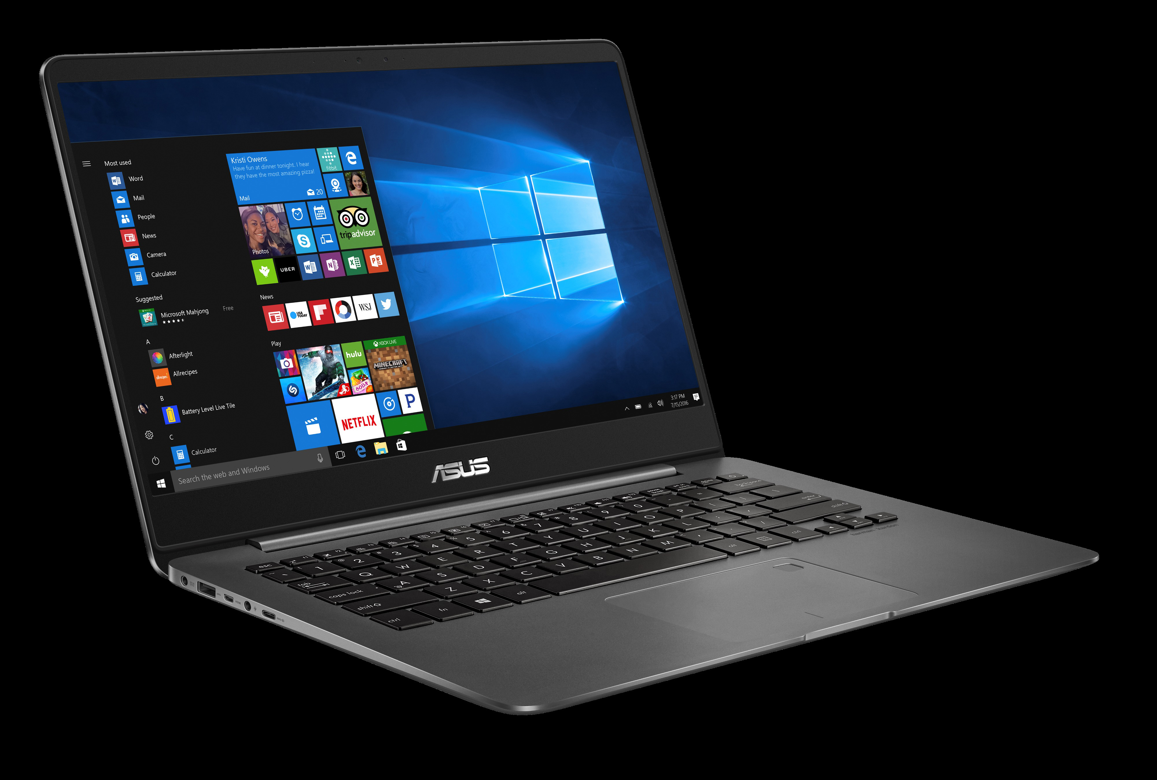 ASUS UX3430UA-GV010T - 14 Zoll - Intel® Core™ i7 i7-7500U - 16 GB - 256 GB - Intel® HD 620 - Windows 10 Home (64 Bit)