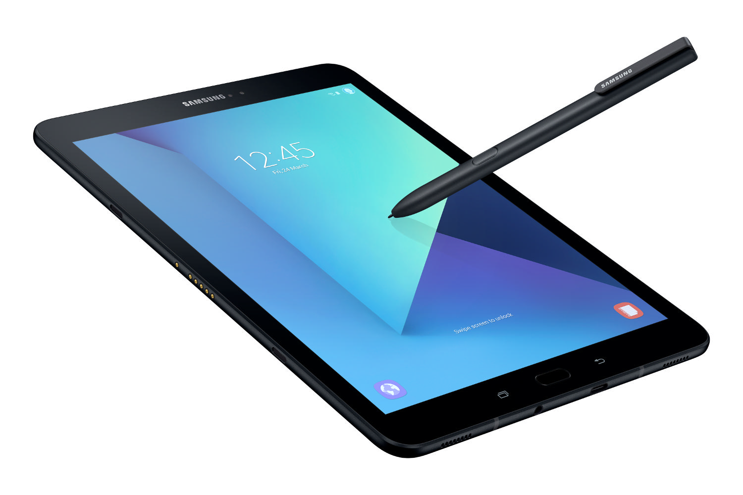 Galaxy Tab S3 SIMフリー　シルバー SAMSUNG SM-T827NZKATUR/9.7/ 4GB/ 32GB/SİYAH/SNAPDRAGON 820/Galaxy