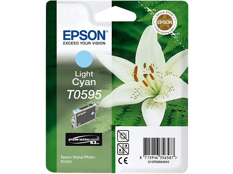 EPSON T0595 Licht Cyaan (C13T05954010)