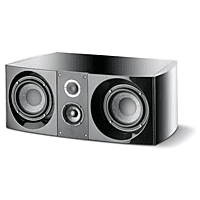 FOCAL Center Lautsprecher Sopra CC Black Lacquer (Stück)