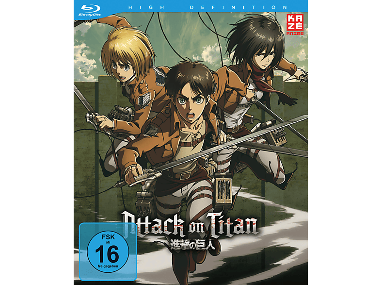 Attack on Titan Vol. 4 Blu-ray