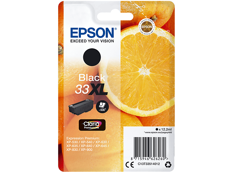 Epson T3351 Xl Zwart (c13t33514022)