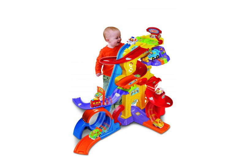 VTECH Tut Tut Baby Flitzer - Freizeitpark Fuhrpark, Mehrfarbig