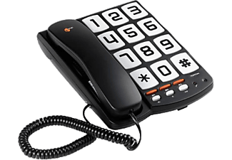 TOPCOM Sologic T101 fekete telefon