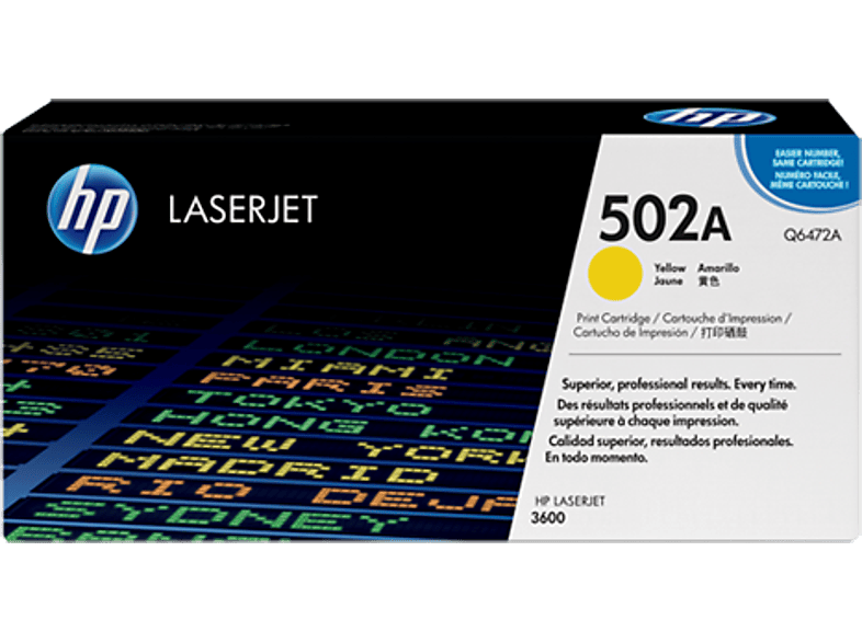 HP HEWLETT PACKARD 502A Geel (Q6472A)
