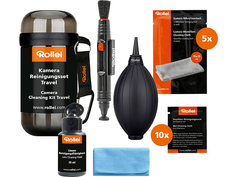 Rollei Reinigingsset Cleaning Kit Travel (27016)