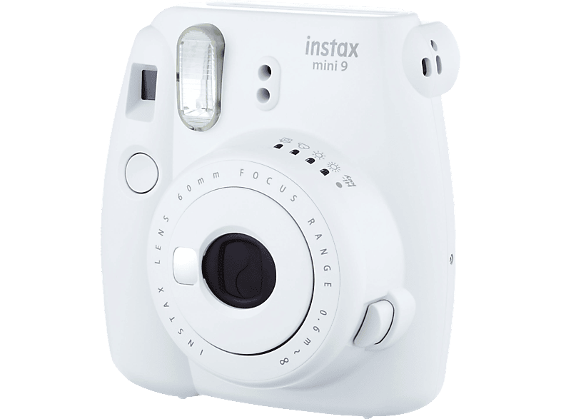 Cámara instantánea Fujifilm Instax Mini 9 Blanco ahumado - Cámara