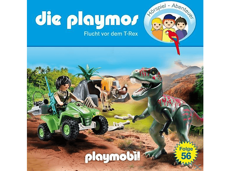 Die Playmos – (56)Flucht Vor Dem T-Rex – (CD)