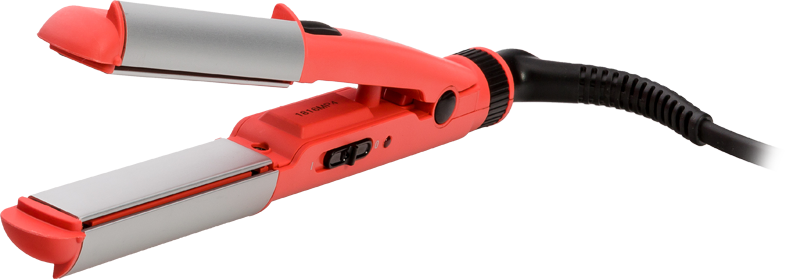 BABYLISS H110E Mini hajvasaló és göndörítő 2in1 - lazac