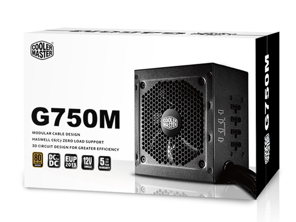 COOLER MASTER G750M Netzteil