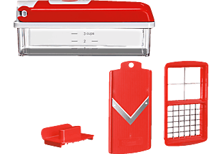 GENIUS Nicer Dicer Plus - Kit de découpe (Rouge)