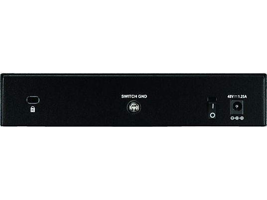DLINK DGS-1008P - Desktop Switch (Noir)