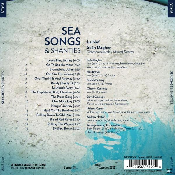 La Nef - SEA SONGS & SHANTIES  - (CD)