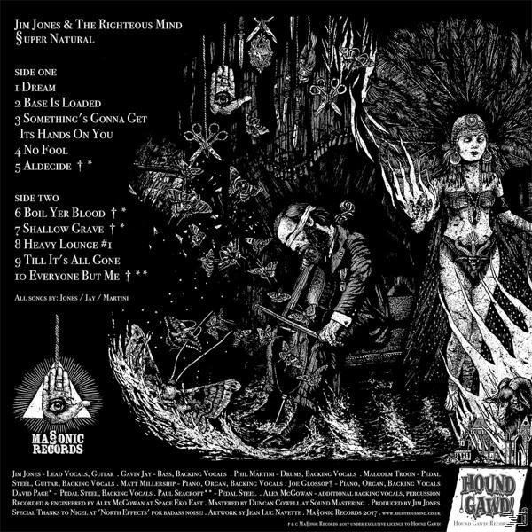 Jim Jones, The Righteous Mind - SUPER NATURAL  - (Vinyl)
