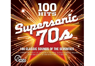 VARIOUS - 100 HITS SUPERSONIC 70S  - (CD)