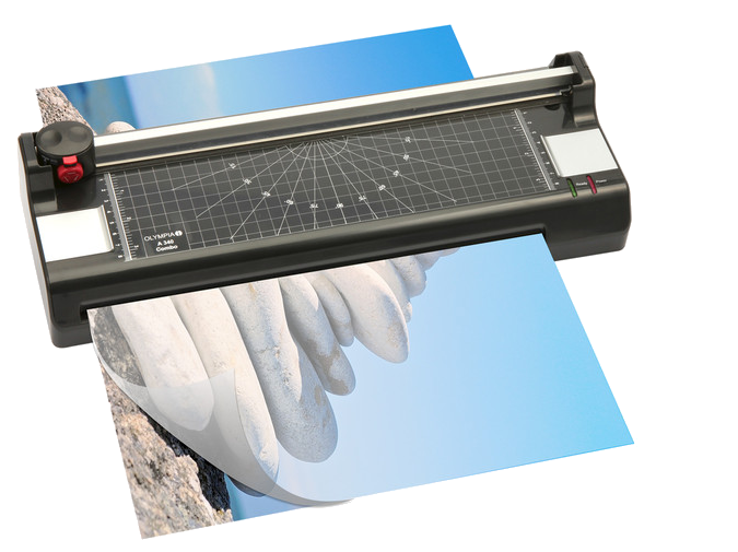 OLYMPIA A340 combo A3 lamináló + vágógép