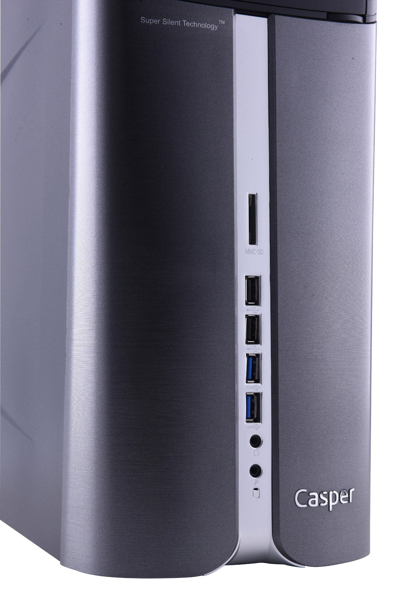 CASPER D3H.7500-4T45T i5-7500 4GB 1TB 2GB AMD R5 230  PC