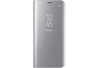 SAMSUNG Galaxy S8 Clear standing ezüst tok