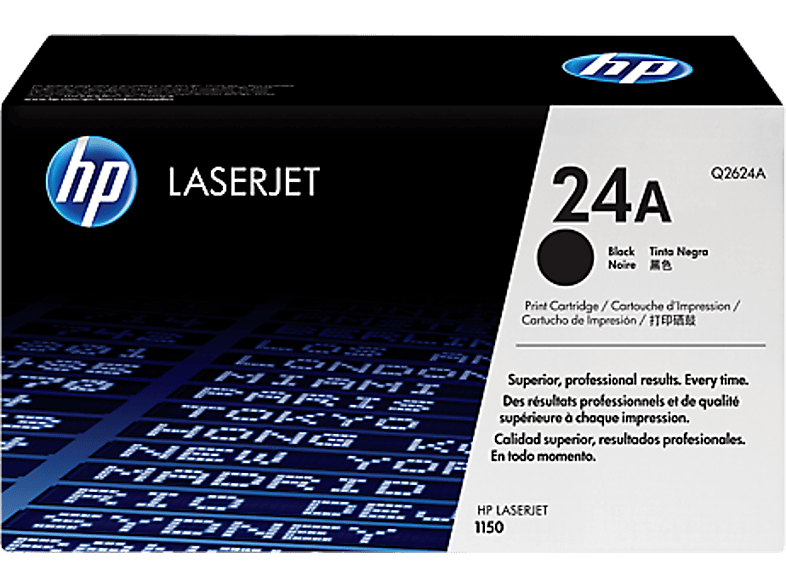 HP HEWLETT PACKARD 24A Zwart (Q2624A)