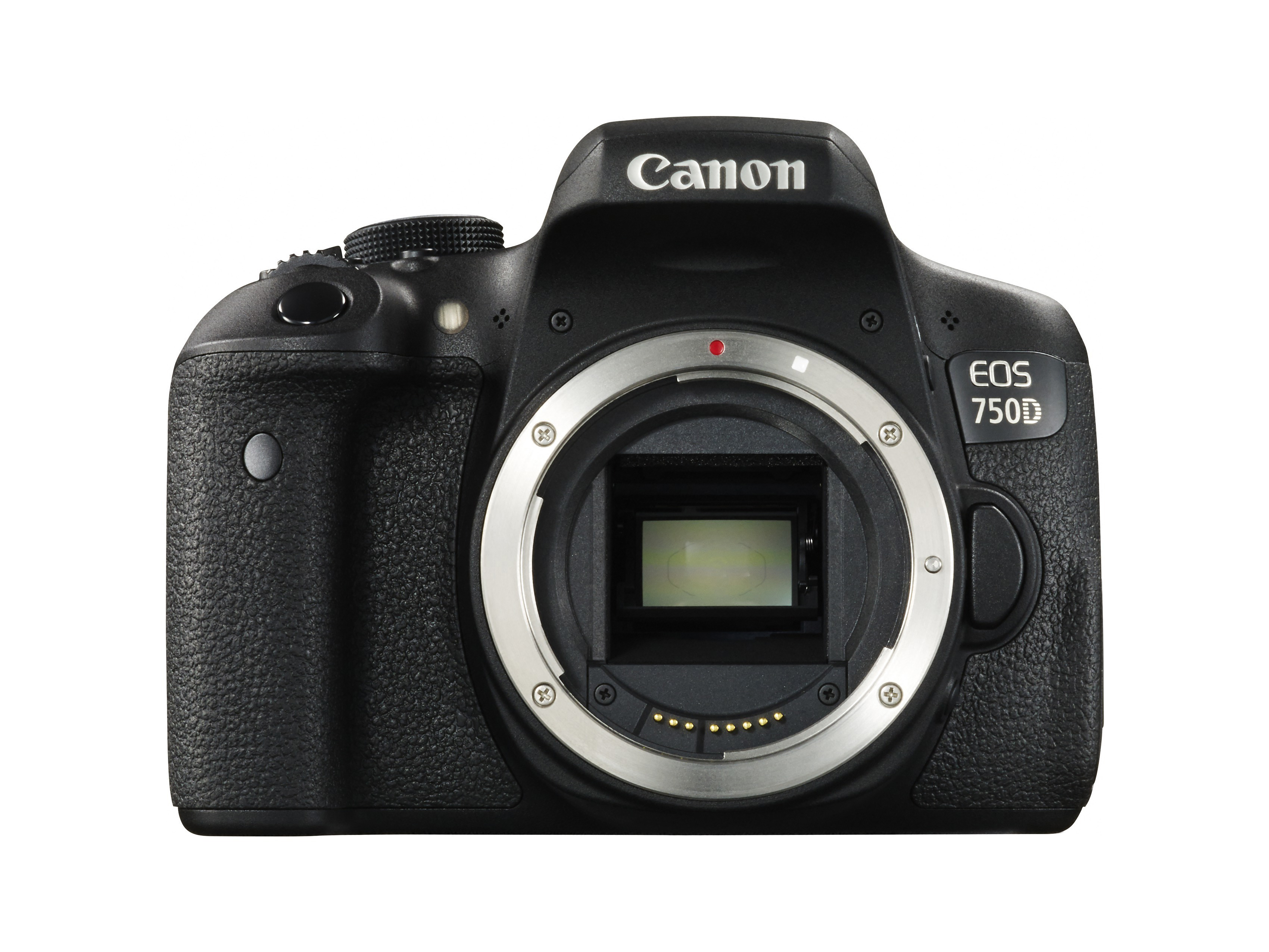CANON EOS 750D Kit DFIN III Spiegelreflexkamera, 24,2 Megapixel, 18-55 mm Objektiv (EF-S), Touchscreen Display, WLAN, Schwarz