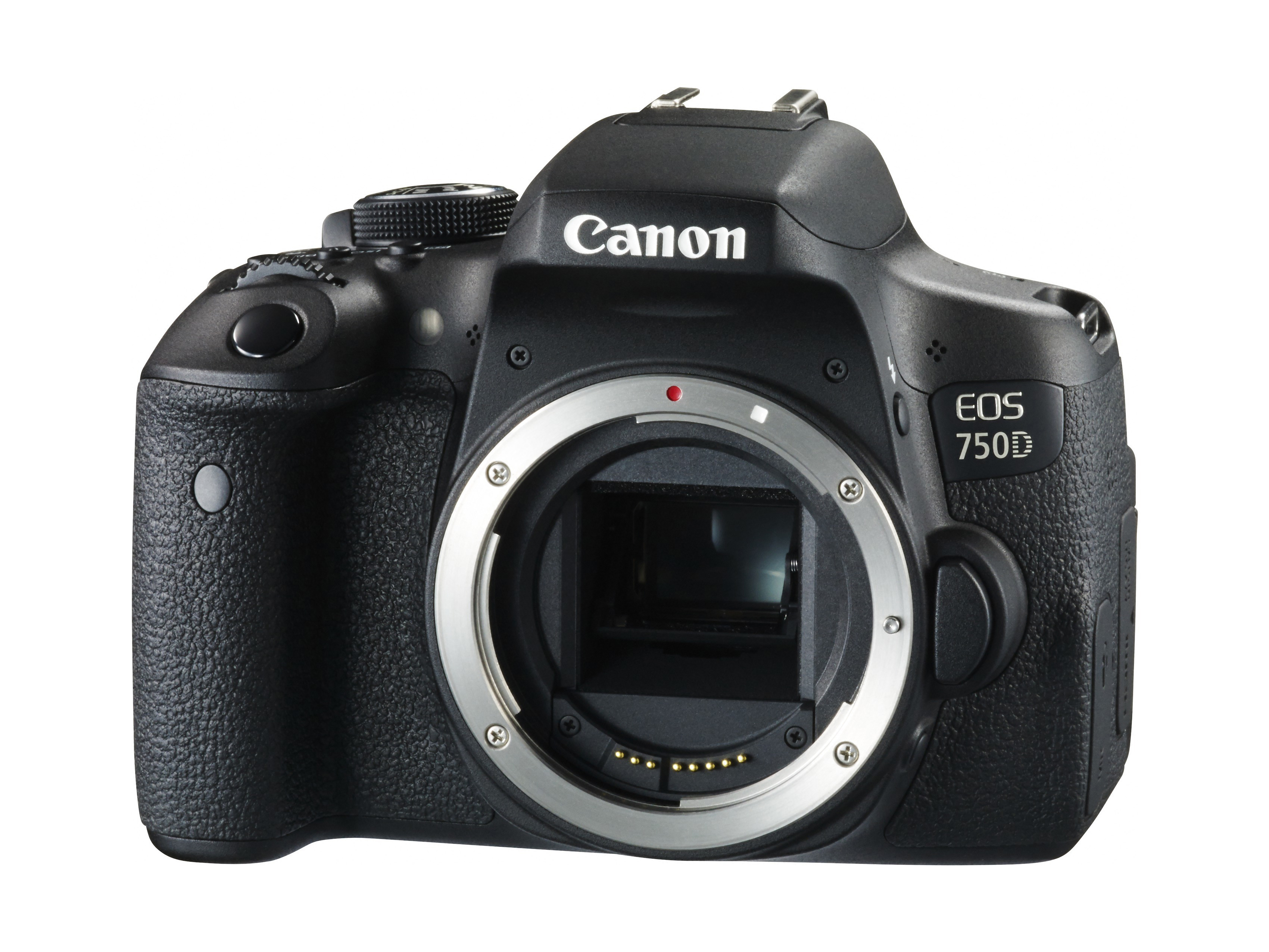 CANON EOS 750D Kit DFIN III Spiegelreflexkamera, 24,2 Megapixel, 18-55 mm Objektiv (EF-S), Touchscreen Display, WLAN, Schwarz
