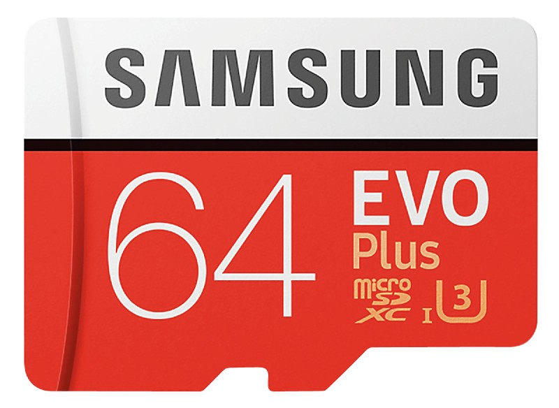 Tarjeta MicroSDXC 64 GB - Samsung MB-MC64GA, 64 GB, Micro SDXC EVO PLUS, Blanco