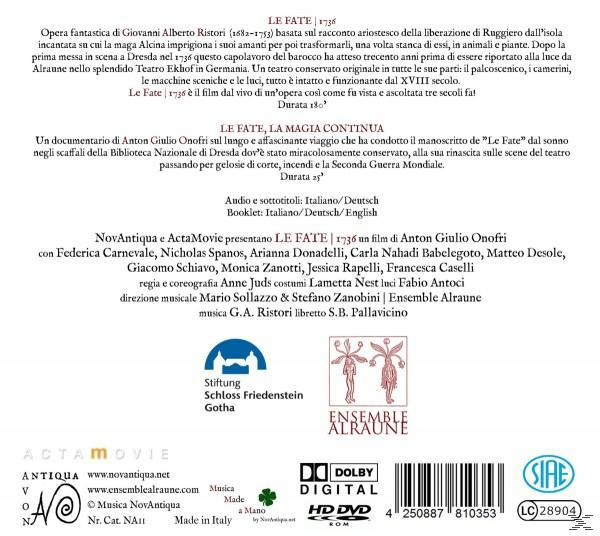 Ensemble Alraune - Le Fate 1736  - (DVD)