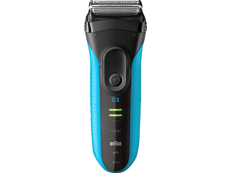 BRAUN Series 3 ProSkin  3040s Rasierer Schwarz/Blau (MicroComb