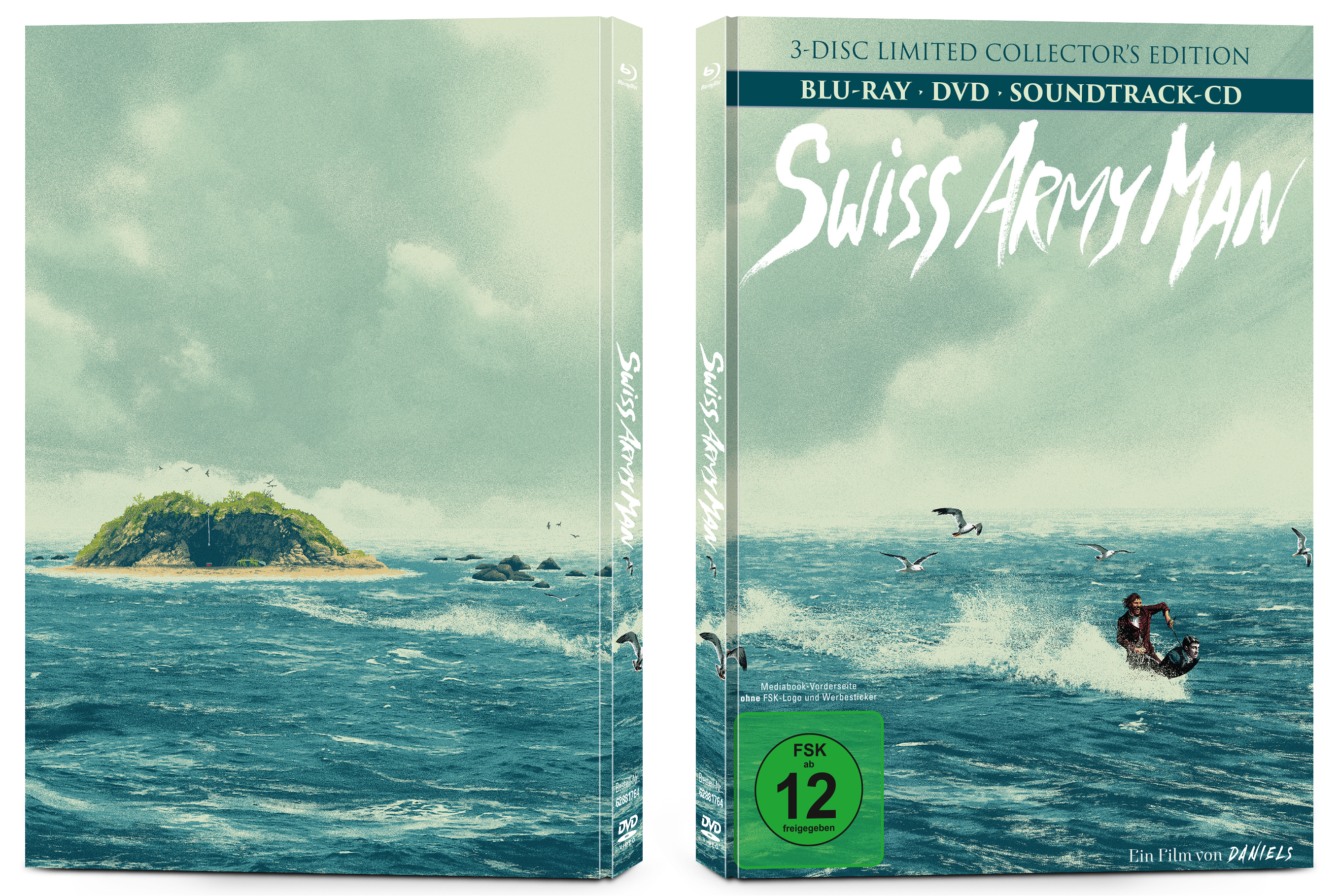 Swiss Army Man (Limited Collector's Editon) + CD Blu-ray + DVD