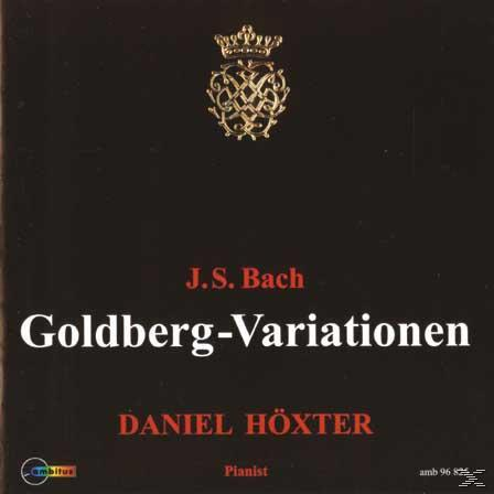 Daniel Höxter - Bach: Goldberg Variationen  - (CD)