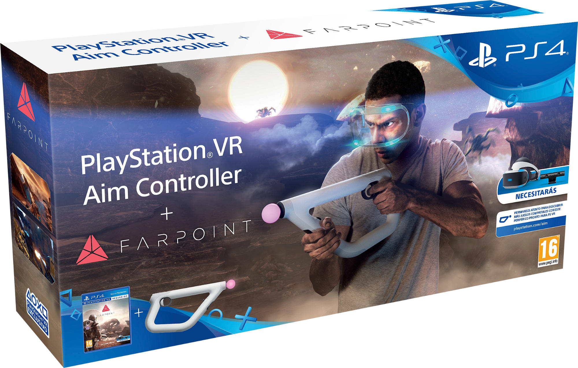PS4 Fairpoint VR + Aim Controller