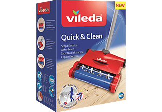 VILEDA Quick & Clean - Teppichkehrer (Rot)