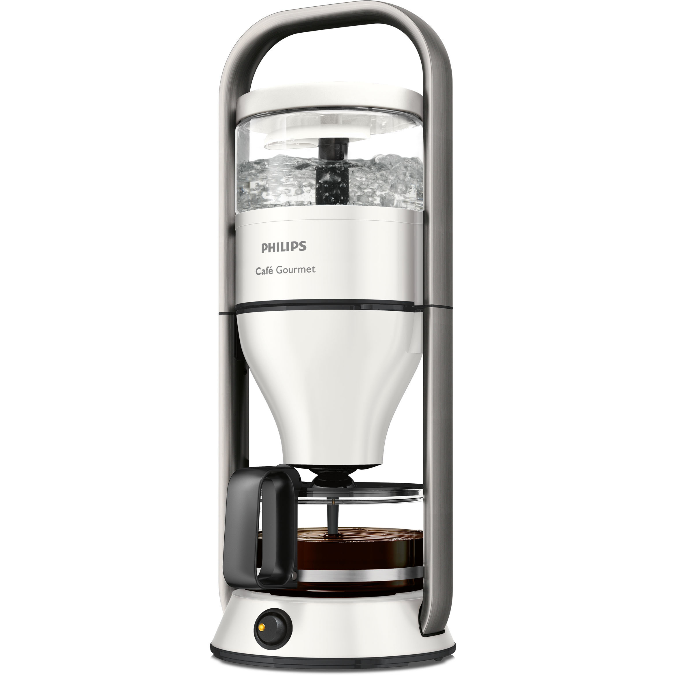 PHILIPS HD 5408/10 Cafe Gourmet Kaffeemaschine Weiß/Silber
