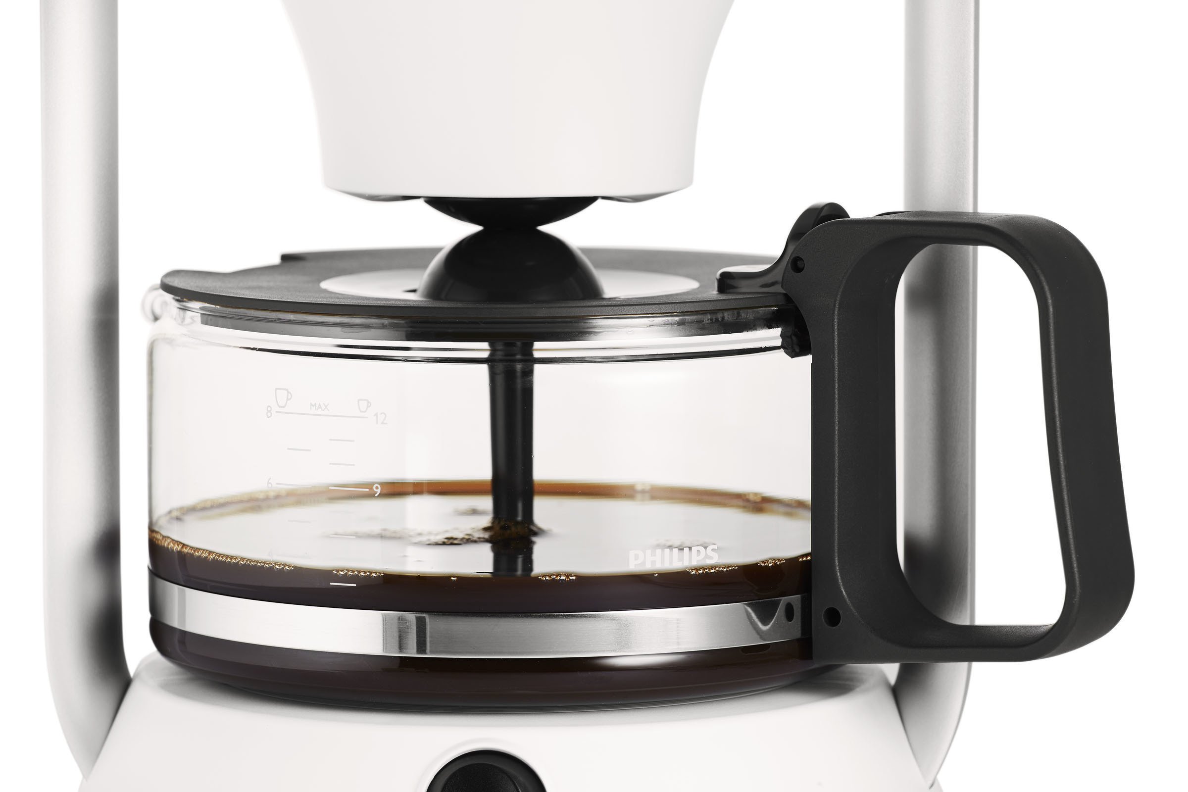 PHILIPS HD 5408/10 Cafe Gourmet Kaffeemaschine Weiß/Silber